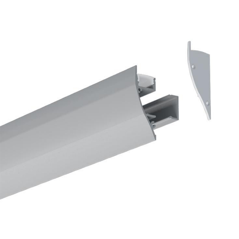 Drywall LED Profile Aluminum Channel For 12mm White LED Tape Lights